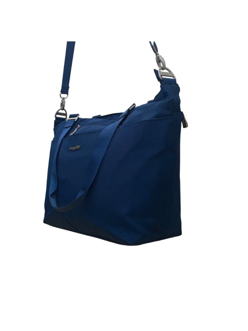 Baggallini Women’s Blue Nylon Adjustable Shoulder Strap Tote Bag image 3